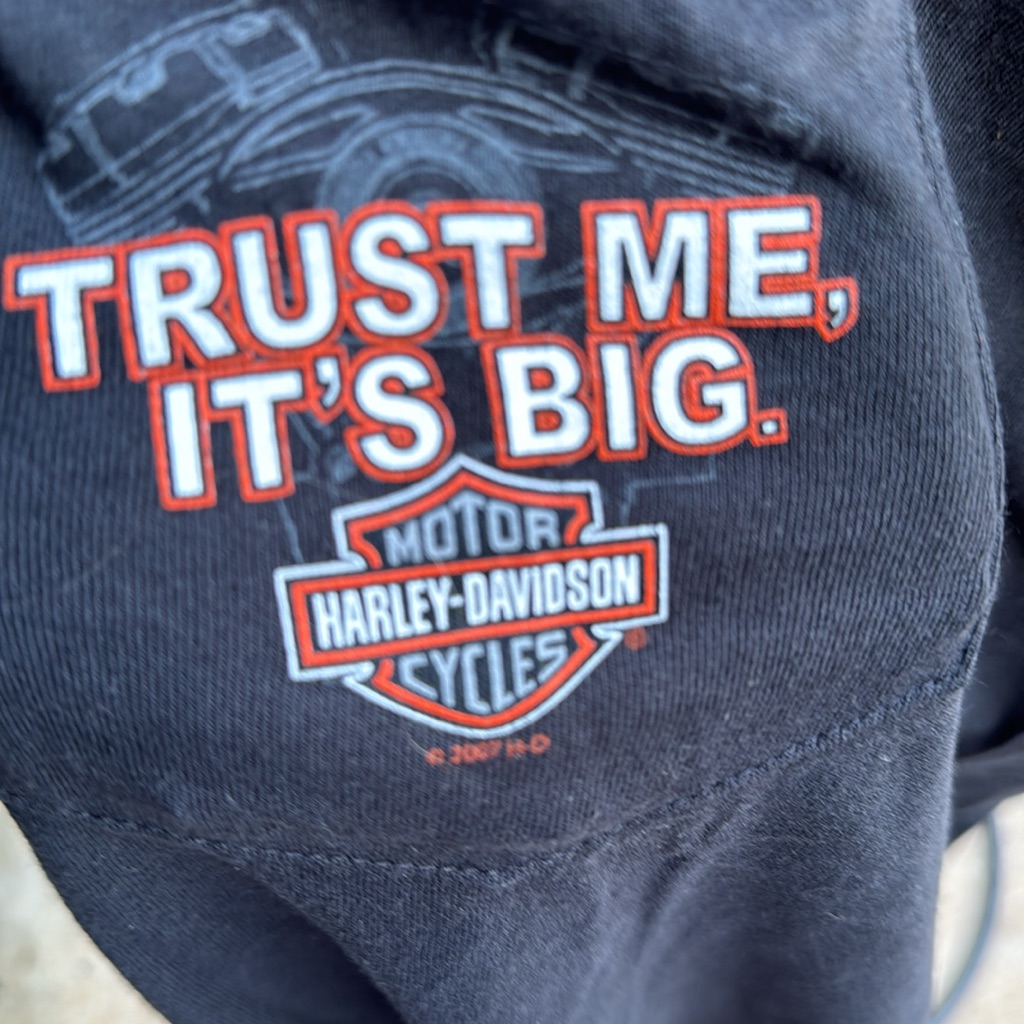Nos Harley Davidson It’s Big 2xl Black Route 66 2004 Americas Main Street